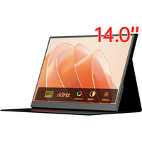 Moniteur portable Eimio Easy Carry 14 pouces, extension d'écran d'ordinateur portable Type-C 1920*1200 pour usage professionnel et bureautique