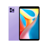 Tableta Tab14 de 8 Pulgadas con WIFI, MTK6762, 4GB, 64GB, 6000 mAh, 4G, Pantalla Táctil para Niños, Tableta Educativa Compatible con Doble SIM con Funda