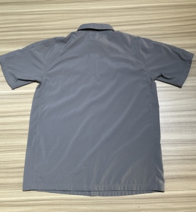 Camicia da Lavoro da <span class=keywords><strong>Uomo</strong></span> Casual, Vestibilità Ampia, Traspirante, Anti-Restringimento, Lavata, Asciugatura Rapida, per Esterni, Primavera Estate, Multitasche, Lunga - Product Image 4