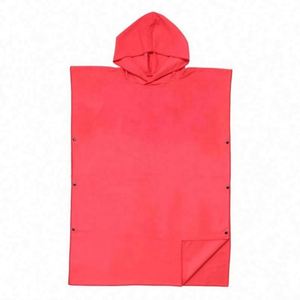 Peignoir de plage respirant en microfibre 100 % polyester personnalisé pour femme, avec logo, séchage rapide, capuche, pour vêtements de bain, facile à enfiler - Product Image 2