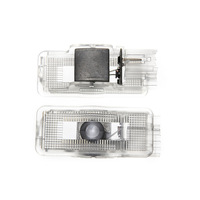 Lumière de bienvenue pour portière de voiture, projecteur LED laser avec logo pour Peugeot 407 2003-2010