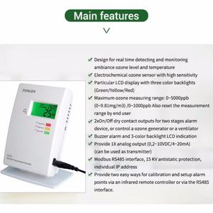 오존 및 온도 및 실내 사용 경보 기능이 있는 RH 모니터링 오존 모니터 컨트롤러 - Product Image 4