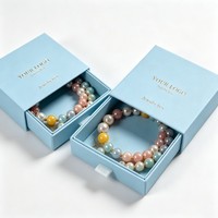 Boîte cadeau rigide haut de gamme personnalisée avec étui, boîte à bijoux pour le design de votre logo de marque, pour l'emballage de détail et d'entreprise