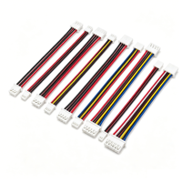 Rangkaian Kabel Elektronik XPB JST 2P-6P Berisolasi PBT untuk Komputer/Motor dengan Konektor Adaptor dan Kabel Harness Khusus