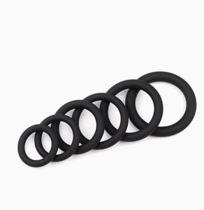 Anello in Silicone di Alta Qualità, Vari Prodotti in Gomma per Vendita all'Ingrosso, Anello Ritardante per Uomo - Product Image 1