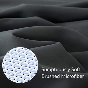 Vente chaude ensemble de draps de lit gris doux 1800 ensembles de draps et taies d'oreiller 4 pièces ensemble de draps Queen - Product Image 6