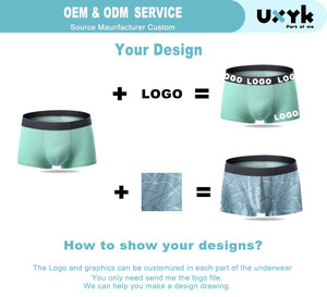 Uxyk-Custom XXX Sexy Herren-Unterwäsche mit Trennung für Intimbereich, Slips und Boxershorts - Product Image 2