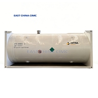 Conteneur-citerne ISO T75 de 20 pieds, 22 m³ pour oxygène liquide cryogénique, pour l'approvisionnement médical et industriel