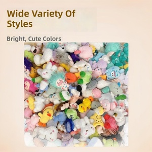 Peluche all'ingrosso da 4 pollici (12-15 cm) economici, modelli misti, animali di peluche <span class=keywords><strong>anime</strong></span> di qualità per macchine a griffa - Product Image 1