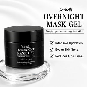 Masker Wajah Gel OEM Overnight Ringan Tidak Berminyak Melembapkan Masker Tidur Menenangkan Kekeringan Meningkatkan Kulit Bercahaya - Product Image 1