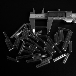 Tubos de ensayo de vidrio Tianjing de 6x30 mm con alta transmitancia de luz para uso en laboratorio - Product Image 1