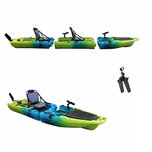 Kayak da Pesca a Pedali Modulare Viking per 2 Persone Canoa Viking Pieghevole e Staccabile in HDPE per <span class=keywords><strong>Adulti</strong></span> - Product Image 1