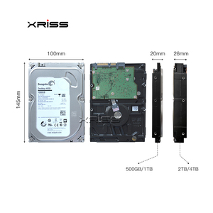 Disque dur interne HDD 500 Go 1 To 2 To 4 To 6 To 8 To 10 To 12 To pour ordinateur de bureau et vidéosurveillance 3,5 pouces - Product Image 1