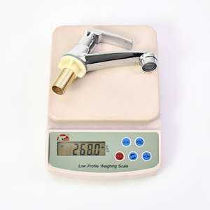 Цинковый смеситель для раковины с одним отверстием, современный дизайн - Product Image 4