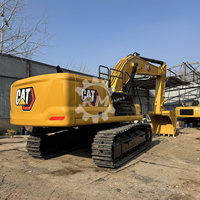 Excavatrice hydraulique d'occasion CAT336 de 36,8 tonnes pour travaux de terrassement, exportateur de pelles d'occasion CAT340 CAT330 CAT336GC CAT 336