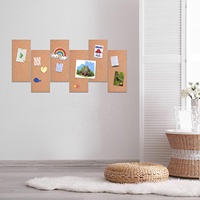 LEECORK – panneaux d'affichage muraux personnalisés, feuilles de liège rectangulaires 1-12mm, panneau d'affichage en liège pour mur