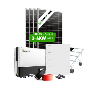 ราคาโรงงาน ระบบพลังงานแสงอาทิตย์ไฮบริด Growatt 5kw 3kw 6kw รุ่น SWG-5KW-HY ราคาโรงงาน ระบบพลังงานแสงอาทิตย์ 5kw - Product Image 2