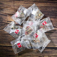 Thé aux herbes mélangées en vrac en sachet, thé en vrac biologique avec fleurs séchées