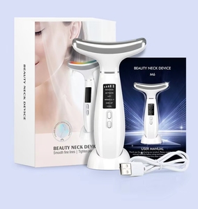 USB EMS Face Lifting Massager Cooling Facial Neck Beauty <b>Machine</b> Electric <b>Microcurrent</b> Face Sculpting Device - Product Image 6