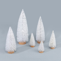 Mini sapin de Noël en PVC de 30 cm, ornement de bureau, décoration de Noël, fournitures de fêtes, centre de table - Approvisionnement direct usine, utilisation intérieure