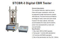 Yufeng STCBR-1/3/3A Presse d'essai numérique motorisée CBR, machine électronique de test de sol conforme à la norme ASTM, garantie 1 an