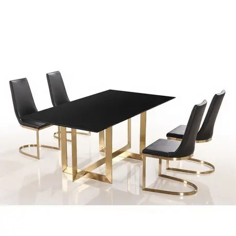 Heetste Hot Koop Factory Prijs Eettafel Set Met 8 Stoelen