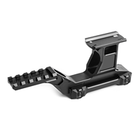 Kit de montage pour lunette de chasse tactique WADSN Hydra V2 en alliage d'aluminium couleur BK/DE pour l'extérieur WS02032 compatible avec T1/T2 et pointeur laser