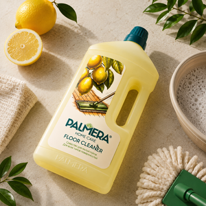Nettoyant concentré pour sols sans rinçage Lemon Fresh pour éliminer la saleté, la poussière et les taches 1 L Palmera Floor Care - Product Image 2