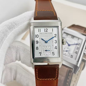 Reloj de Pulsera de Diseño de Alta Calidad para Hombre con Textura Avanzada, Diseño de Tres Agujas, Correa de Cuero y Movimiento Mecánico Automático - Product Image 1