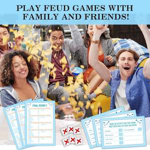 Baby Shower Friendly Feud Game Cards avec pour adultes Party Group Games Mère à Party Game Funny Trivia <span class=keywords><strong>Quiz</strong></span> Boy Party Favors - Product Image 5