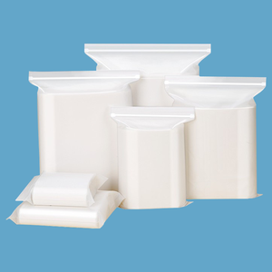 ES Custom Size Color Compostable Packaging Corn Starch Zipper Bag Biodegradable Packaging Ziplock Bag Full EU Compliance - Product Image 5