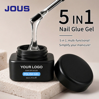 Colle à ongles en gel 3D pour strass, vente en gros sous marque privée, fabricant de vernis à ongles en gel UV, gel à ongles transparent soak-off UV LED