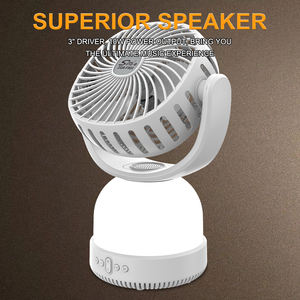 Ventilateur <span class=keywords><strong>de</strong></span> bureau BT personnalisable Sing-e ZQS-F802 avec haut-parleur, lumière ambiante LED, radio FM, prix <span class=keywords><strong>d</strong></span>'usine, livraison rapide - Product Image 6
