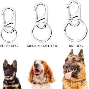 <span class=keywords><strong>Mini</strong></span> gancho elegante para llavero para mascotas | Sujetador de acero inoxidable en forma de D para etiquetas de perro y accesorios para gatos - Product Image 4