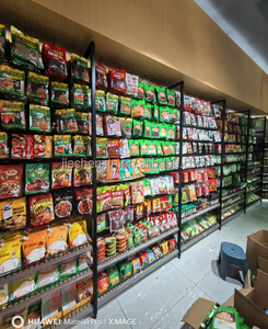 Gondola Shelf Business for Electronics Heavy Duty Cold Rolled Steel Eco-Friendly Display Racks Adjustable <strong>Mini</strong> <strong>Supermarket</strong> - Product Image 5