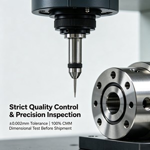 Pièces usinées CNC en alliage de laiton haute résistance et acier inoxydable, composants de précision, pièces métalliques personnalisées selon les dessins - Product Image 4
