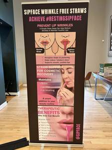 Custom Full Color Retractable <b>Roll</b> up Banner Portable Foldable Stand for Wedding Party Event Scene Decoration Display - Product Image 6