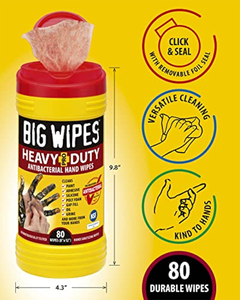 Lingettes nettoyantes industrielles jetables à usage intensif OEM multi-usages nettoie la peinture, l'huile, la crasse, la graisse, les chaussures, les moteurs et les outils - Product Image 2