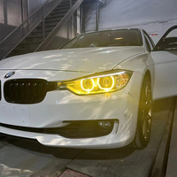 Pour BMW Série 3 F30 F31 F35 2013-2019 Jaune DRL Angel Eye Light Accessoires LED Golden Eye CSL Phare Module