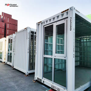 أبواب ونوافذ ألومنيوم عالية الجودة مضادة للرصاص وضد الرياح وضد الماء لمنزل متنقل في حاوية - Product Image 1