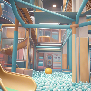 Équipement de terrain de jeu intérieur personnalisé Piscine à balles pour centres de divertissement pour enfants <span class=keywords><strong>Parcs</strong></span> d'attractions et centres commerciaux - Product Image 4