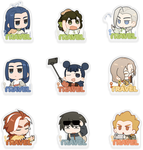 Caja Misteriosa de 12 Unidades al por Mayor, Serie TRAVEL de The Legend of Hei 2, <span class=keywords><strong>con</strong></span> Clip PP, Muñeca de Juguete de Moda para Regalo, Juguetes para Niños, Regalos de Cumpleaños - Product Image 4