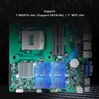 Carte mère de bureau HM87 4ème génération Intel Core I3/i5/i7 DDR3 1333/1600MHz 32 Go Double canal SATA VGA LGA1150