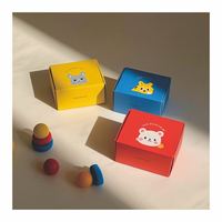 Petites boîtes à savon faites à la main avec impression de nom de marque personnel bon marché