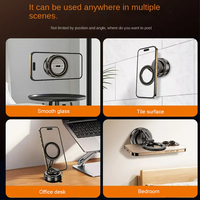 Vente directe d'usine support de support de téléphone portable transfrontalier multifonctionnel Adsorption magnétique sous vide Flexible anti-déflagrant