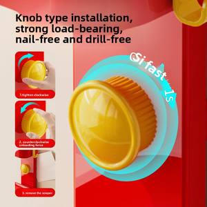 Support de salle de bain mural portable double couche, sans perçage, avec égouttoir pour savon et serviettes, compatible ventouse, rotatif - Product Image 4