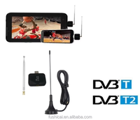 Clé TV numérique portable DVB-T2 Type-C USB 2 Go de RAM Android 10.0+ Full HD pour télévision en direct, compatible avec les téléphones et tablettes Android