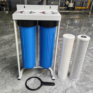 New Zealand bán buôn toàn bộ nhà uống 4.5*20 'lớn màu xanh UV hệ thống lọc nước dưới bồn rửa với màu đen treo Hội Đồng Quản Trị - Product Image 1