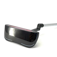 Putter de golf Portable de style maillet de logo personnalisé de haute qualité usine de caoutchouc en acier inoxydable fraisée CNC pour droitier personnalisée