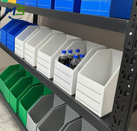 Boîte de rangement Coroplast personnalisée en panneau alvéolaire PP, résistante à l'humidité, pour composants industriels et quincaillerie